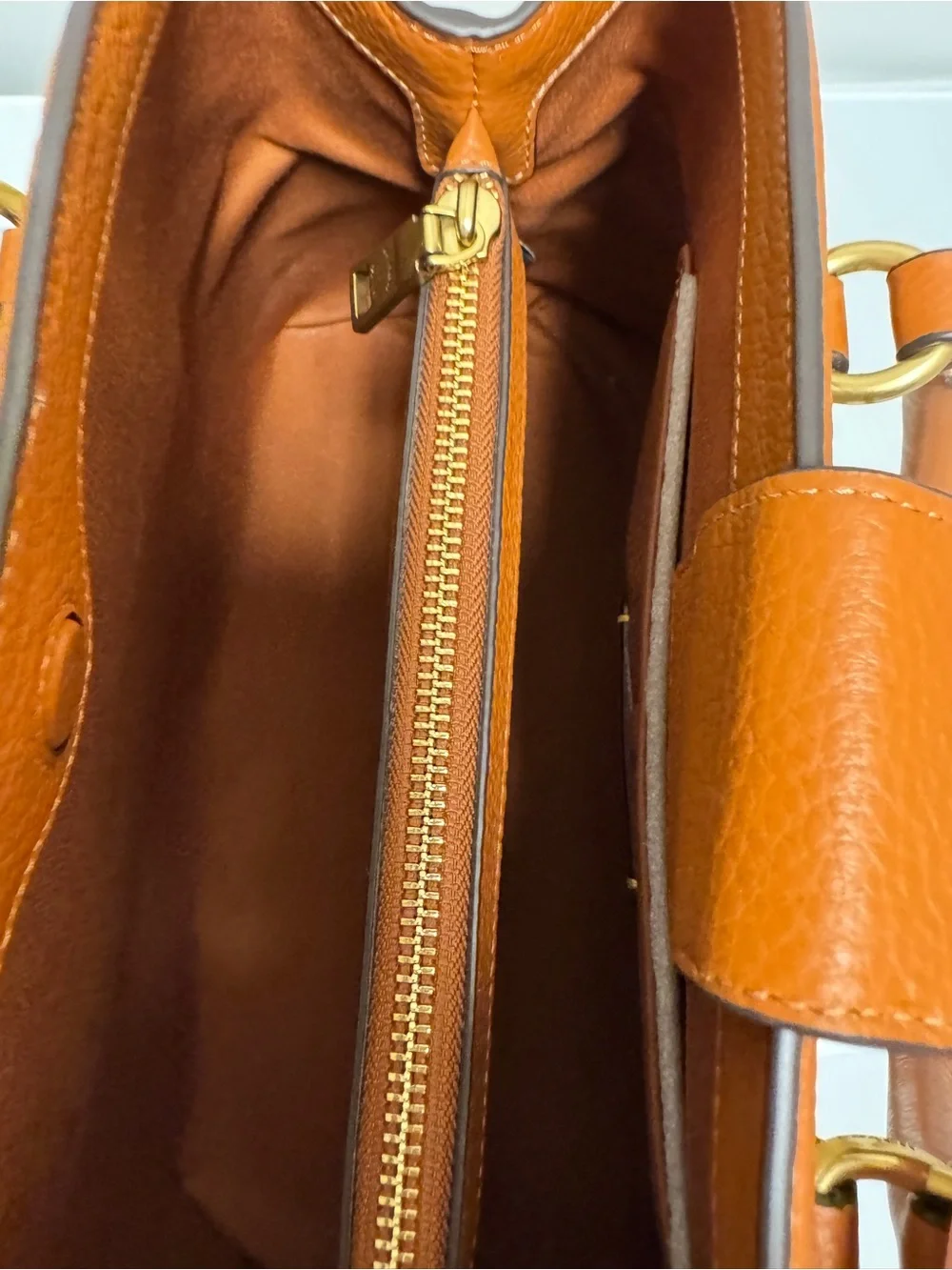 Coach Legacy Leather carryall tan and saddle